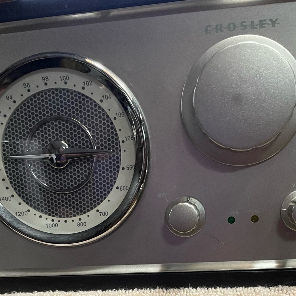 Crosley Solo Radio AM/FM Receiver CR3003A BK